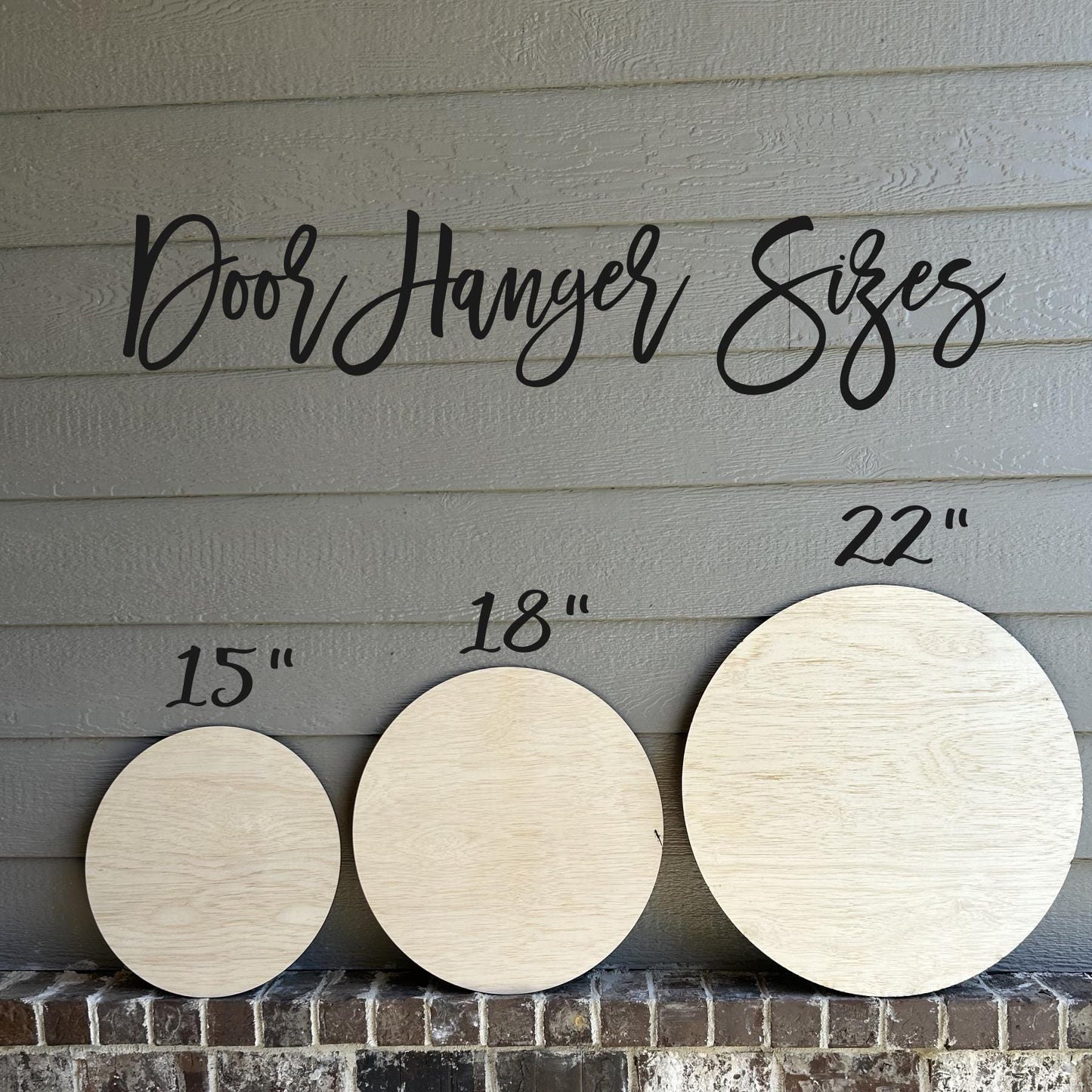 “Bless This Home and All Who Enter” 3D Wood Door Hanger Sign