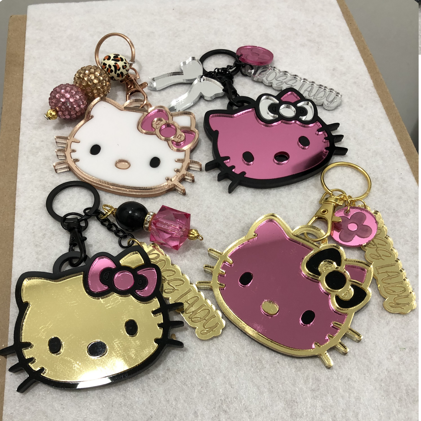 Hello Kitty Keychain/ Bag Charm