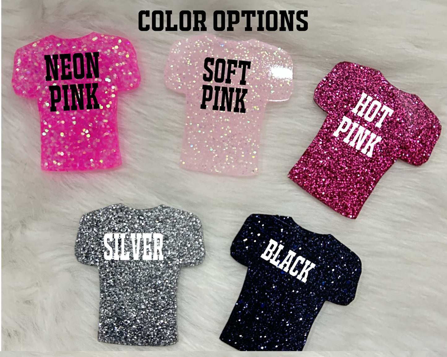 Pink Out Personalized Football Jersey Number Earrings- Customize with your name, number and colors