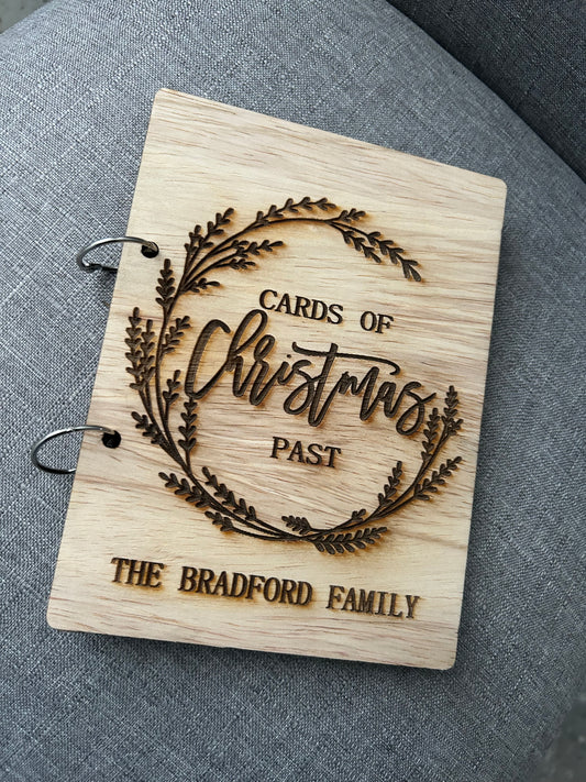 Christmas Card Keeper | Cards of Christmas Past | Christmas Keepsake Card Holder | Bespoke Christmas Gift