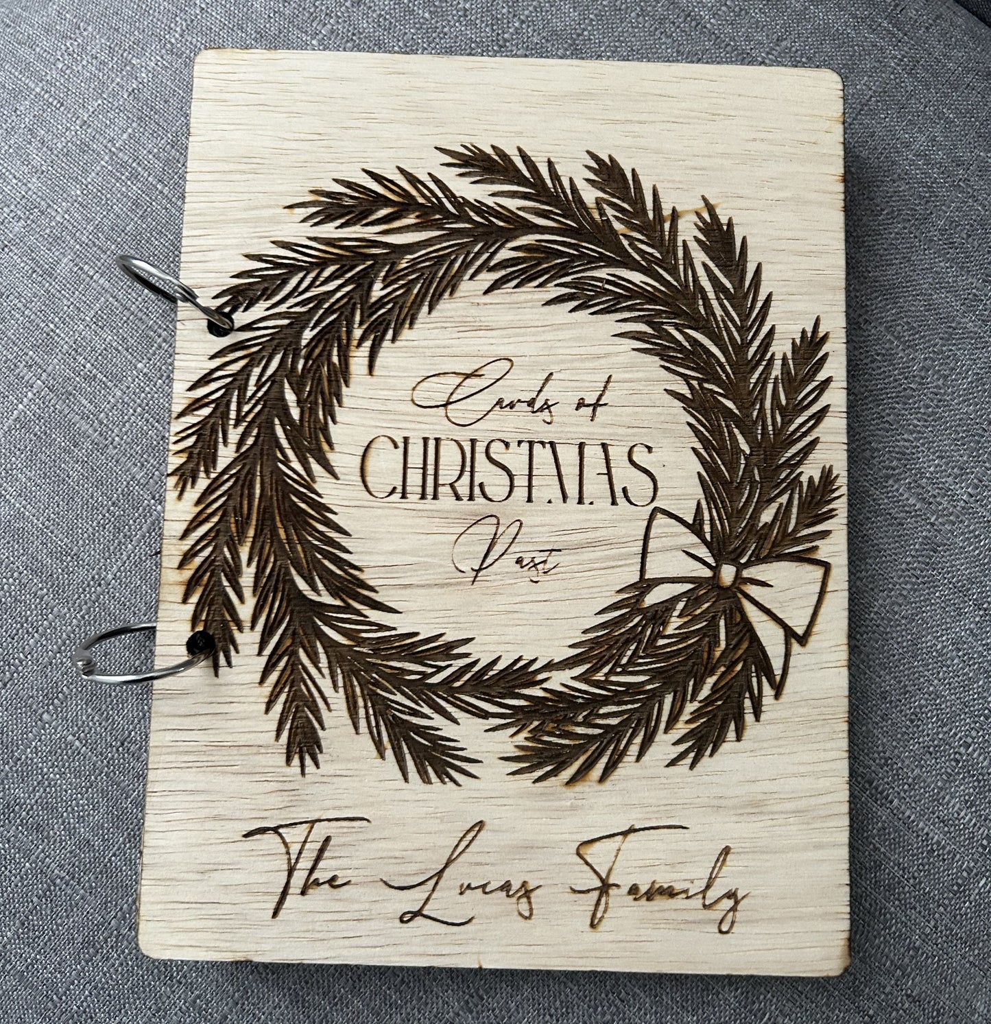 Christmas Card Keeper | Cards of Christmas Past | Christmas Keepsake Card Holder | Bespoke Christmas Gift