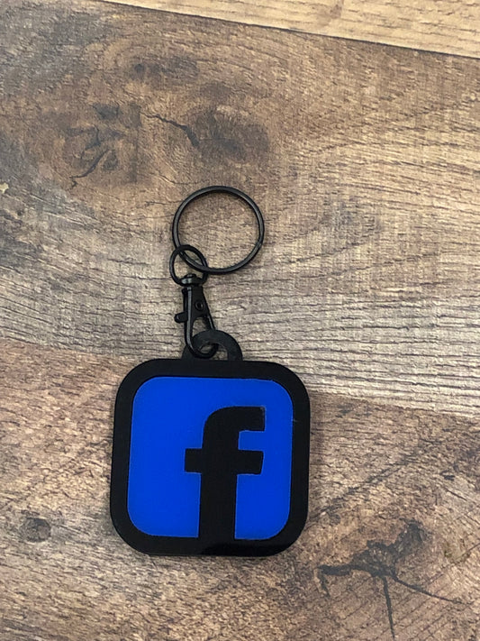 Social Media NFC Keychain