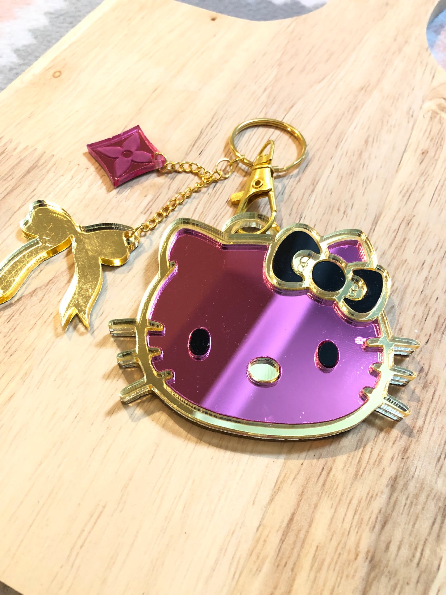 Hello Kitty Keychain/ Bag Charm