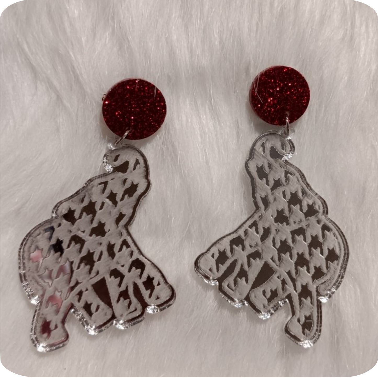 Personalized Mascot GAME DAY Earrings- Customize with your mascot and colors