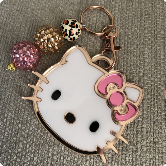 Hello Kitty Keychain/ Bag Charm
